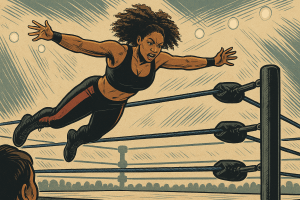 HBCU track star makes WWE debut